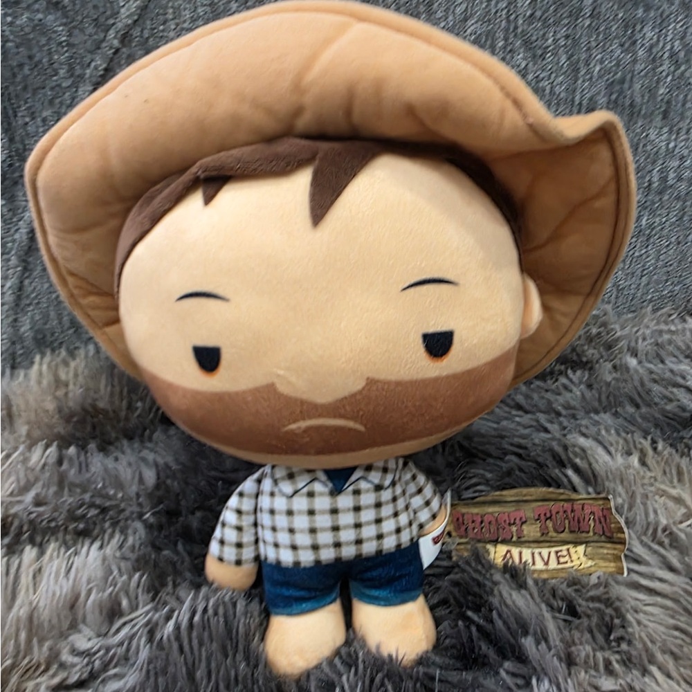 Knott's Berry Farm Ghost Town Alive! Sad Eye Joe 11 1/2" Plush NWT Game Prize